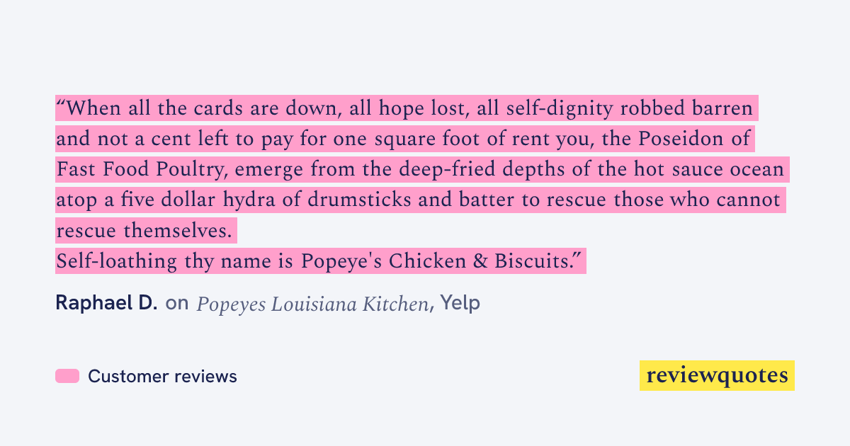 Share image of this quote in the Highlighter style