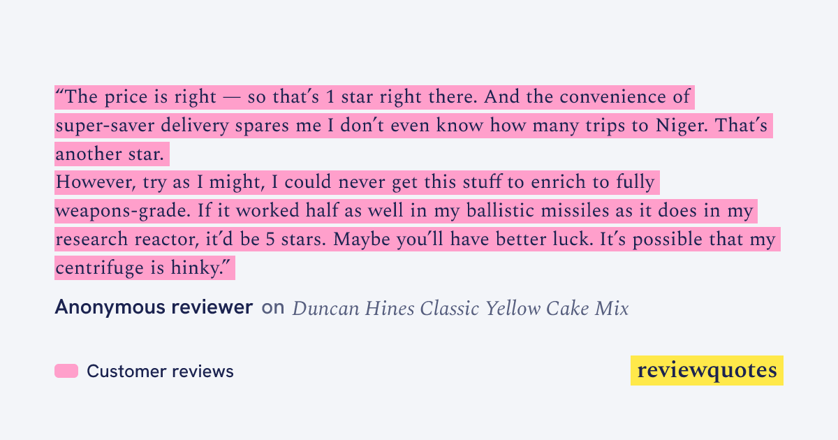 Share image of this quote in the Highlighter style
