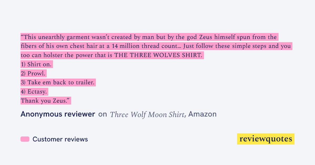 Share image of this quote in the Highlighter style